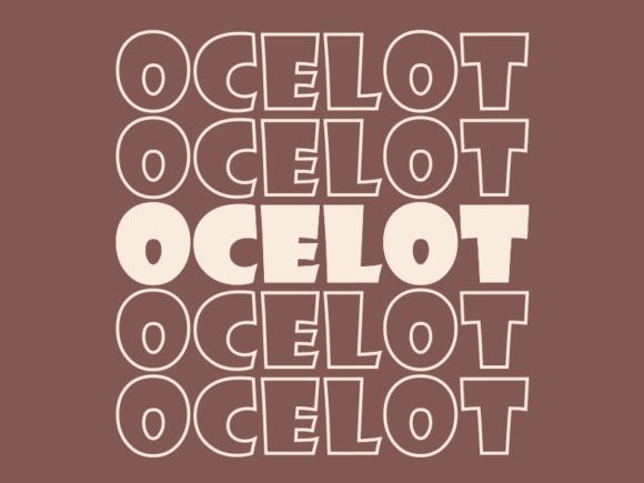 Ocelot SVG Cut File: Precision, Flexibility, and Creative Freedom in One Vector Download