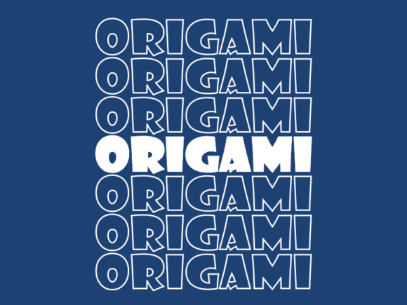 Origami SVG Cut File