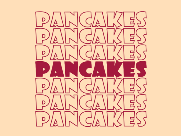 Pancakes SVG Cut File