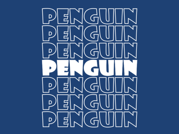 Penguin SVG Cut File