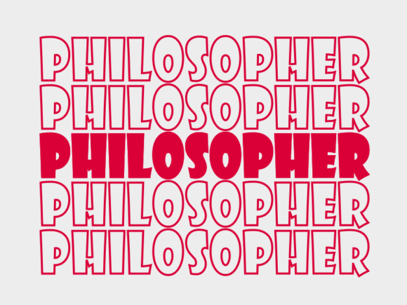 Philosopher SVG Cut File