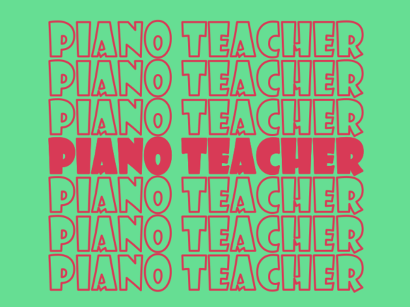 Piano Teacher SVG Cut File: A Versatile Digital Asset for Creative Professionals and Educators