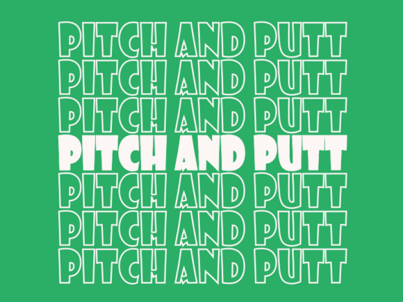 Pitch and Putt SVG Cut File