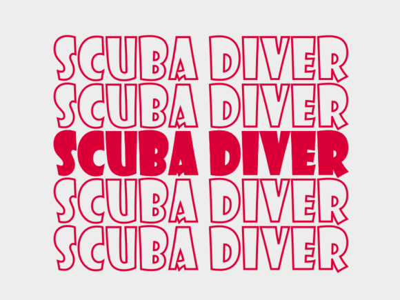 Scuba Diver SVG Cut File: Your Go-To Design Asset for Ocean-Themed Creativity