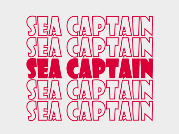 Sea Captain SVG Cut File