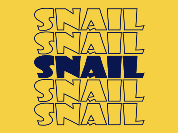 Snail SVG Cut File