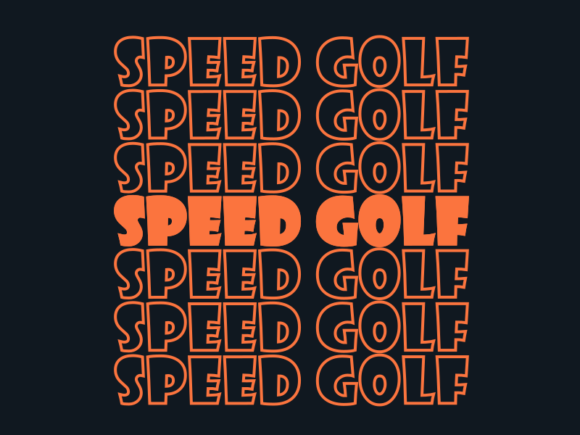 Speed Golf SVG Cut File: Precision Design for Modern Makers