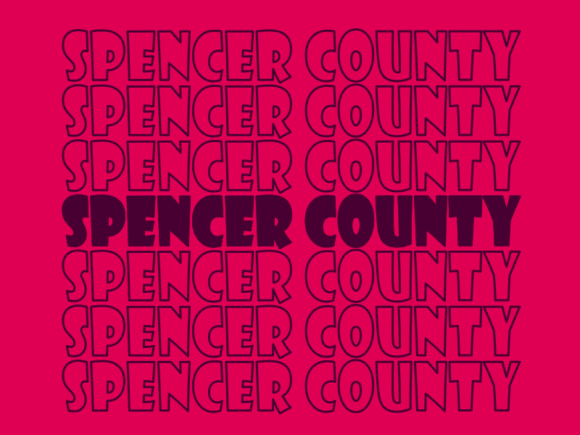 Spencer County SVG Cut File